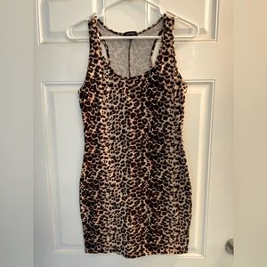 Leopard print dress